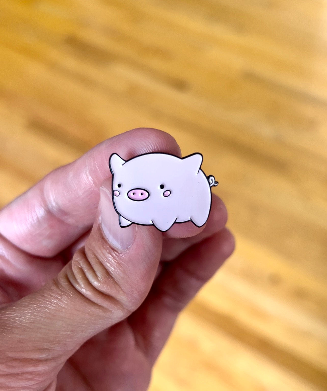 N°1. PigFriday Enamel Pin